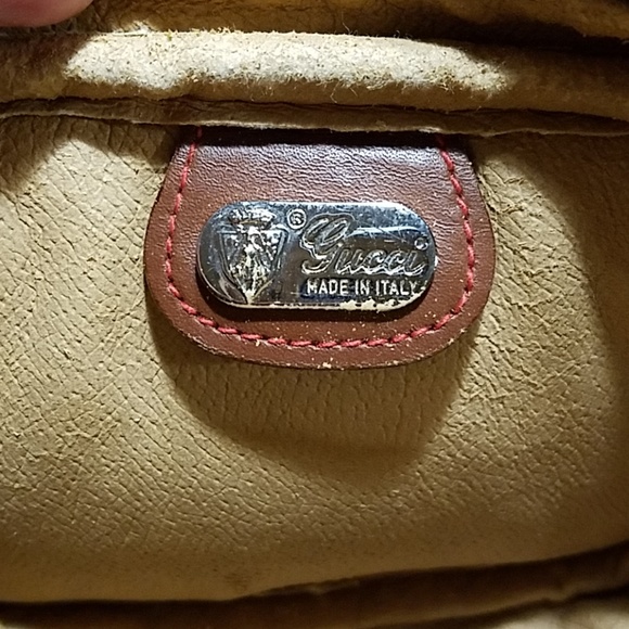 Authentic Gucci Golf Tee Bag Red Vintage - Picture 5 of 7